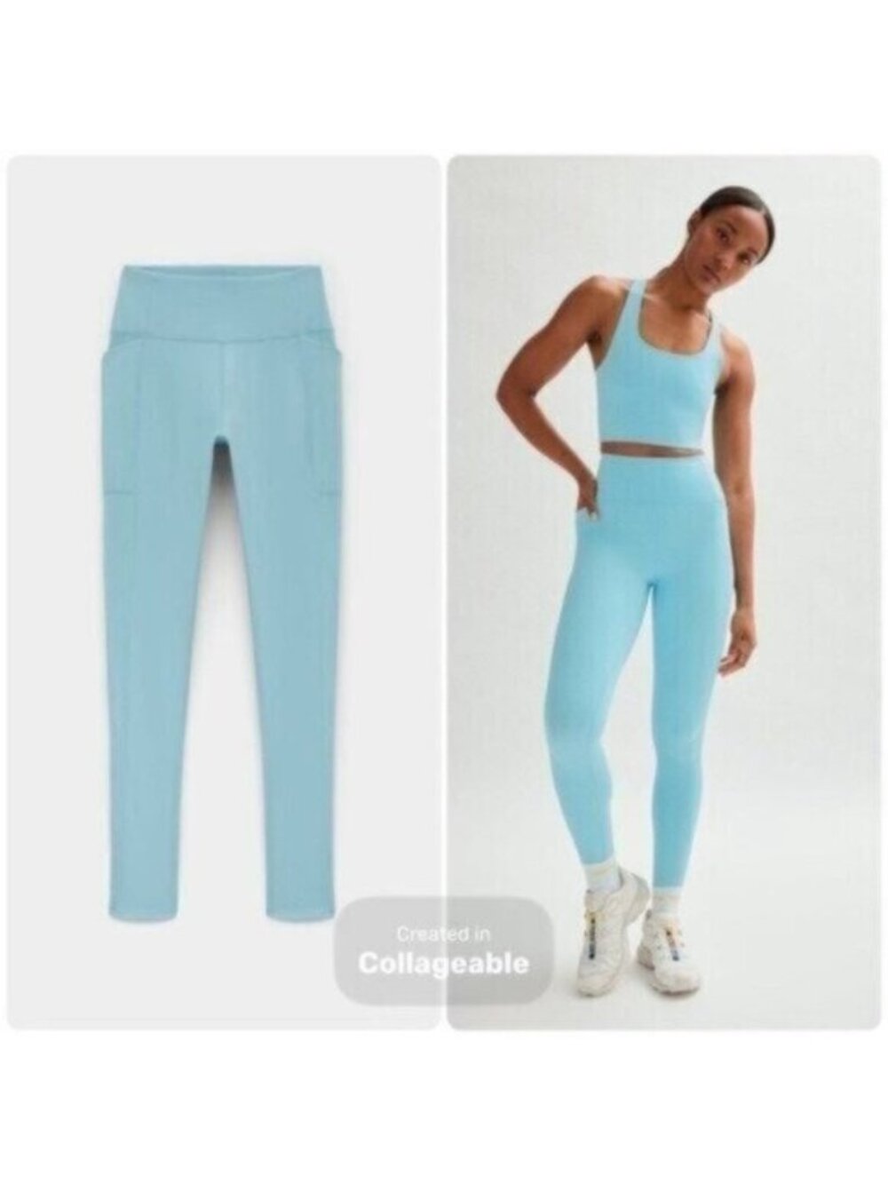 Girlfriend Collective Athletic High Rise Leggings Compression Workout Running